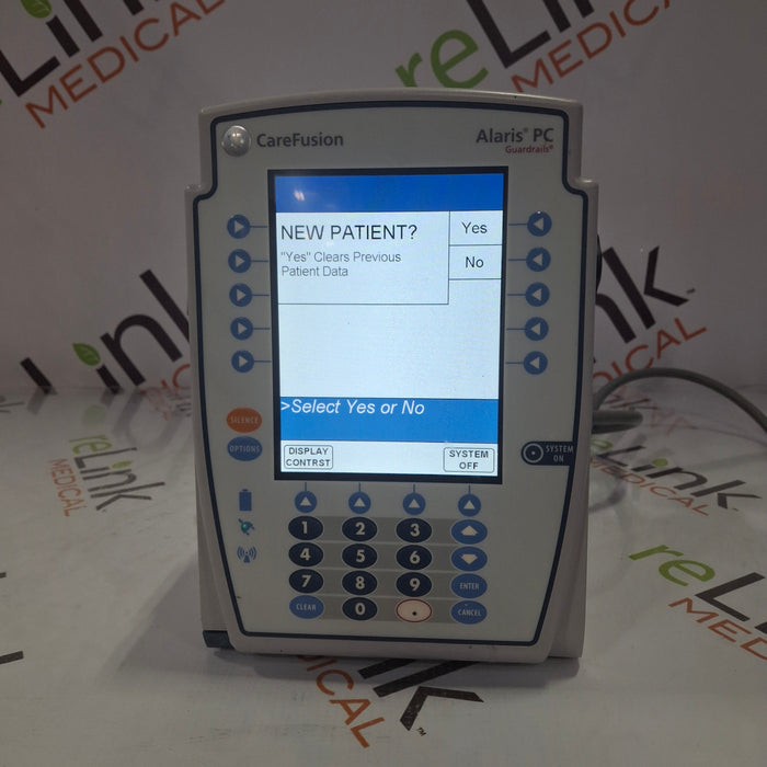 CareFusion Alaris 8015 Large Screen POC Infusion Pump