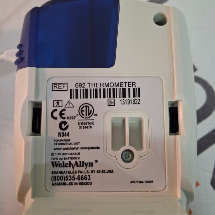 Welch Allyn SureTemp Plus 692 Thermometer
