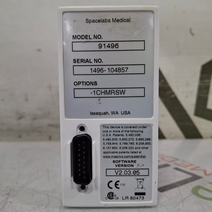 Spacelabs Healthcare 91496 Multiparameter Module