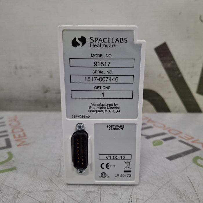 Spacelabs Healthcare Ultraview SL 91517 Multigas Analyzer