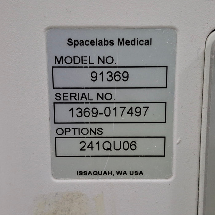 Spacelabs Healthcare Ultraview SL 91369 Monitor