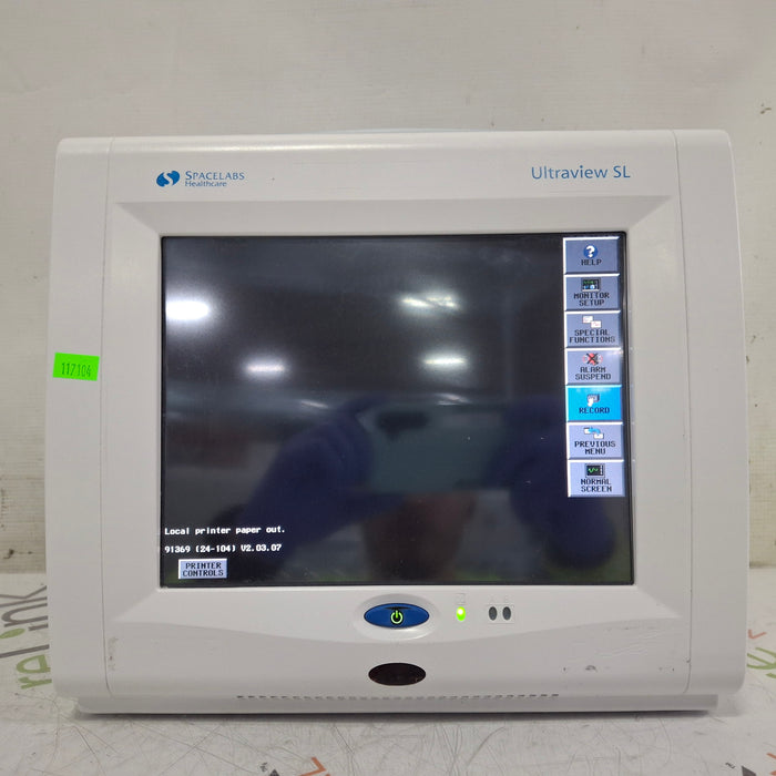 Spacelabs Healthcare Ultraview SL 91369 Monitor