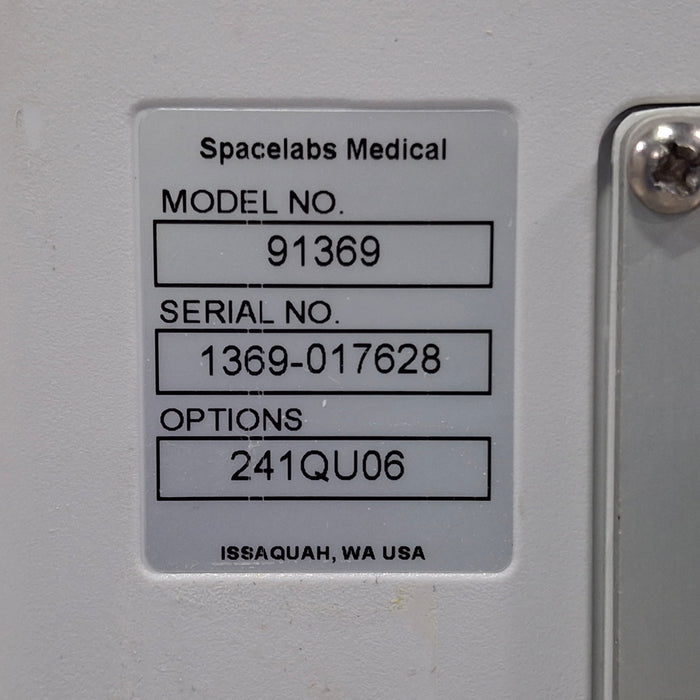 Spacelabs Healthcare Ultraview SL 91369 Monitor