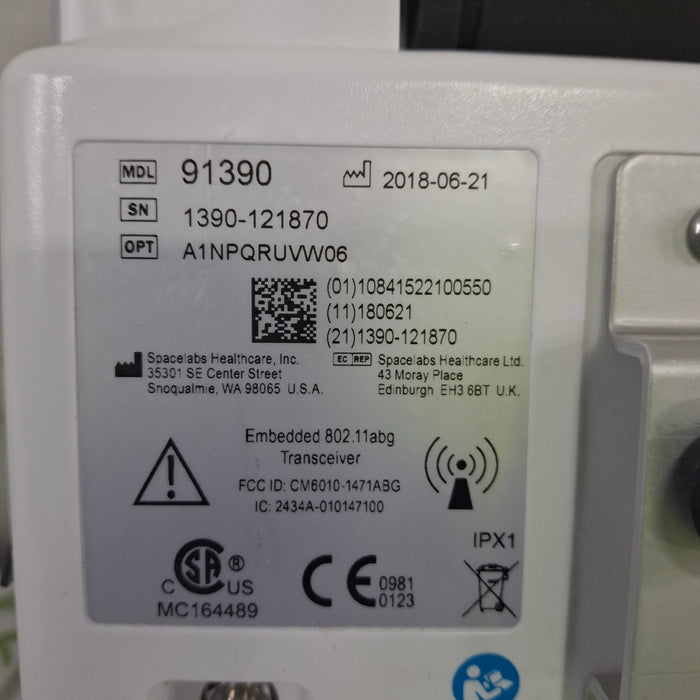 Spacelabs Healthcare 91390 - QUBE Patient Monitor