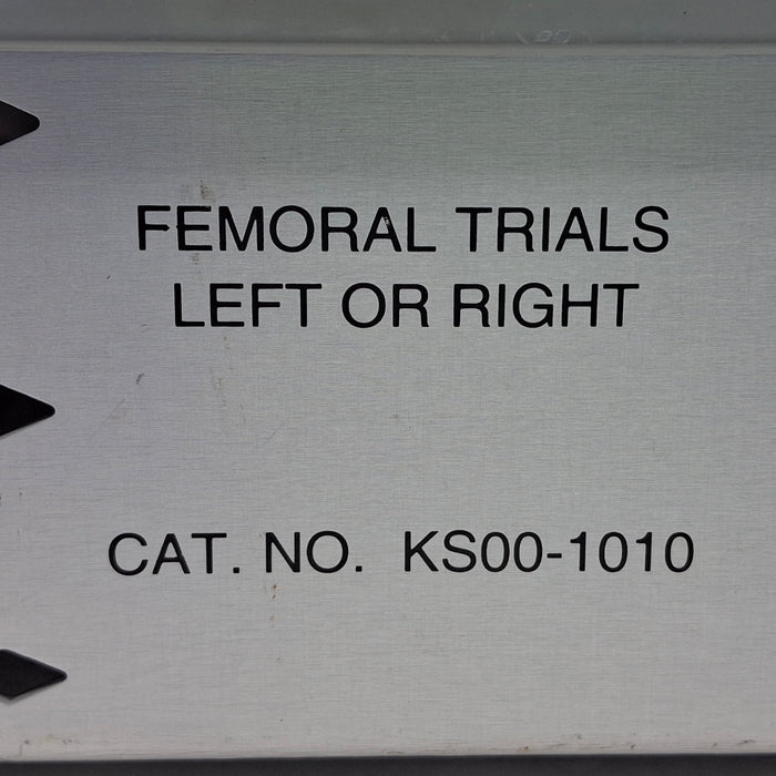 Wright Surgical KS00-1010 Femoral Trials Left or Right