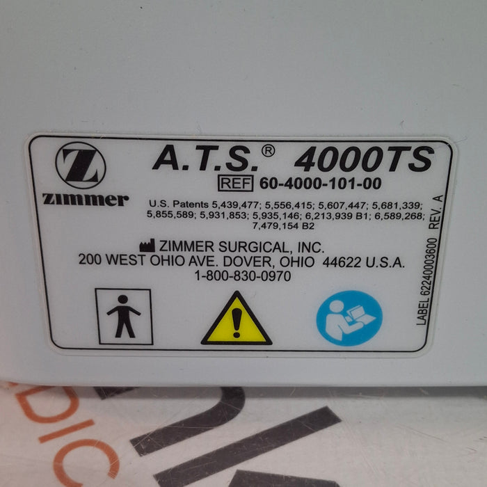 Zimmer ATS 4000TS Tourniquet