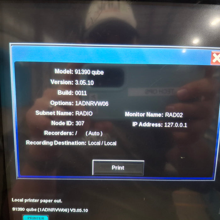 Spacelabs Healthcare 91390 - QUBE Patient Monitor