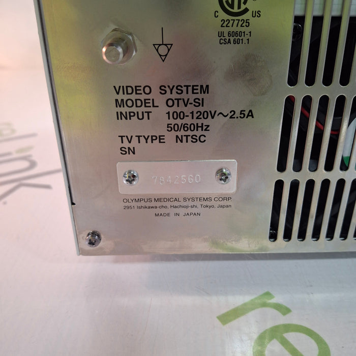 Olympus OTV-SI Video Endoscopy Camera