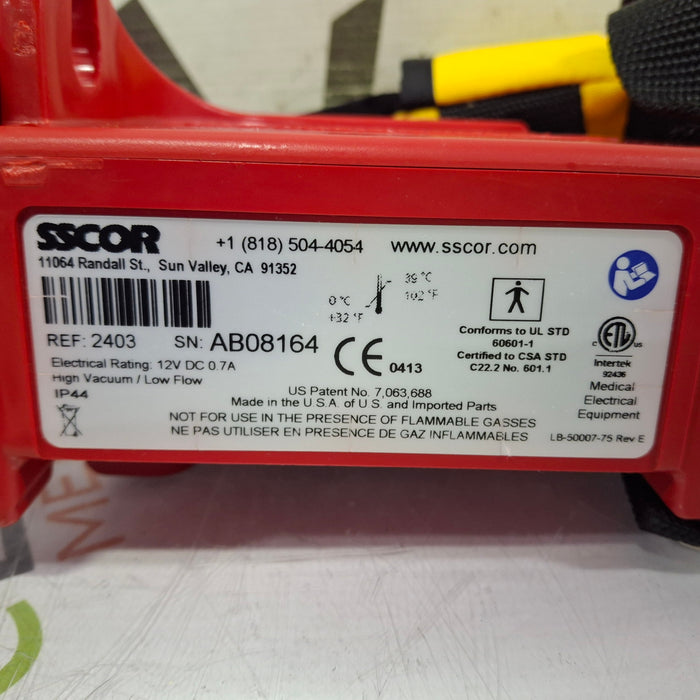 SSCOR, Inc. 2403 Quickdraw Handheld Aspirator
