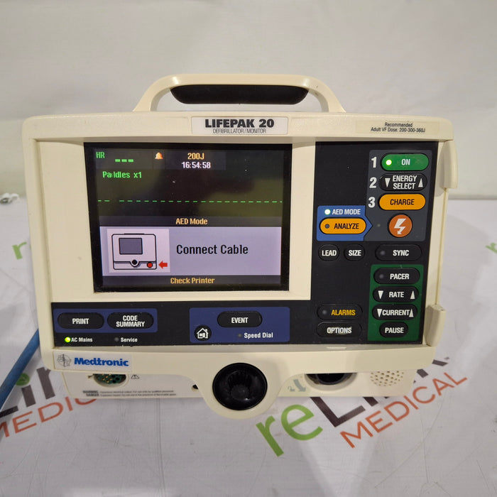 Physio-Control LifePak 20 Defibrillator