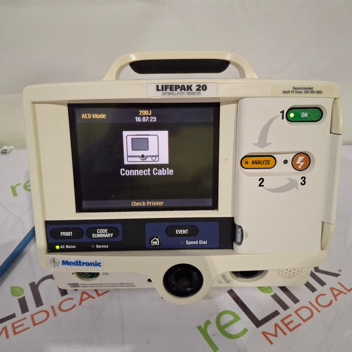 Physio-Control LifePak 20 Defibrillator