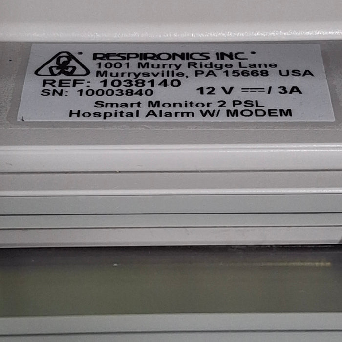 Respironics SmartMonitor 2 PSL Apnea Monitor