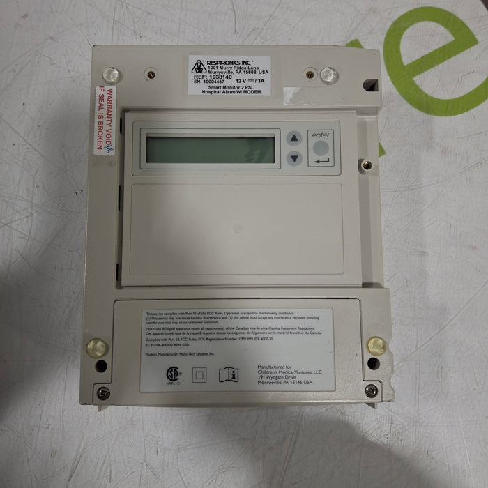 Respironics SmartMonitor 2 PSL Apnea Monitor