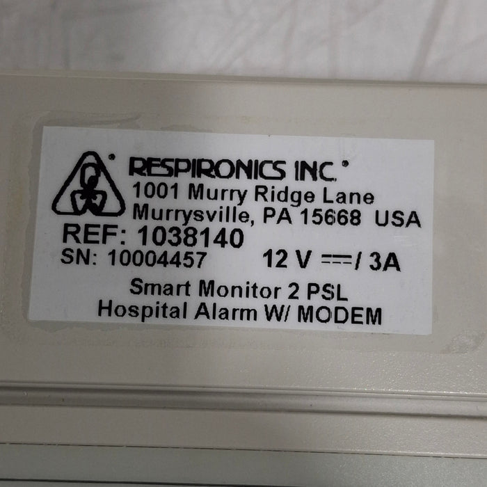 Respironics SmartMonitor 2 PSL Apnea Monitor