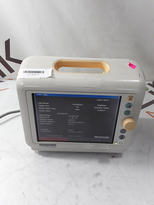 Philips Suresigns VS3 Vital Signs Monitor