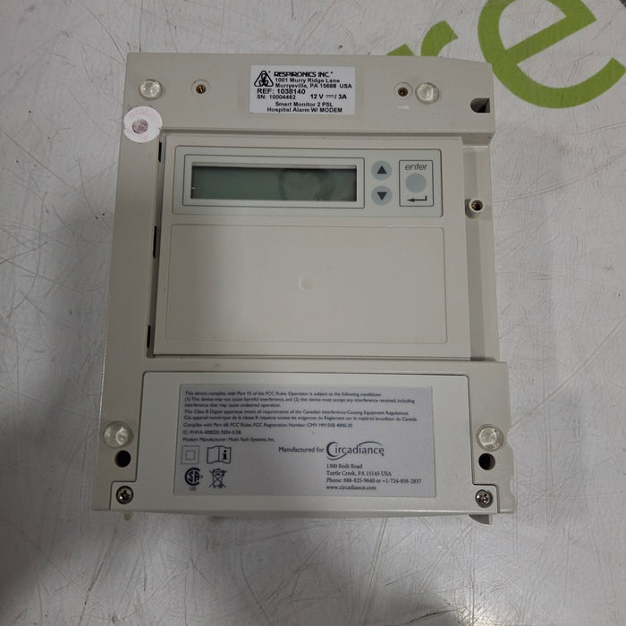 Respironics SmartMonitor 2 PSL Apnea Monitor