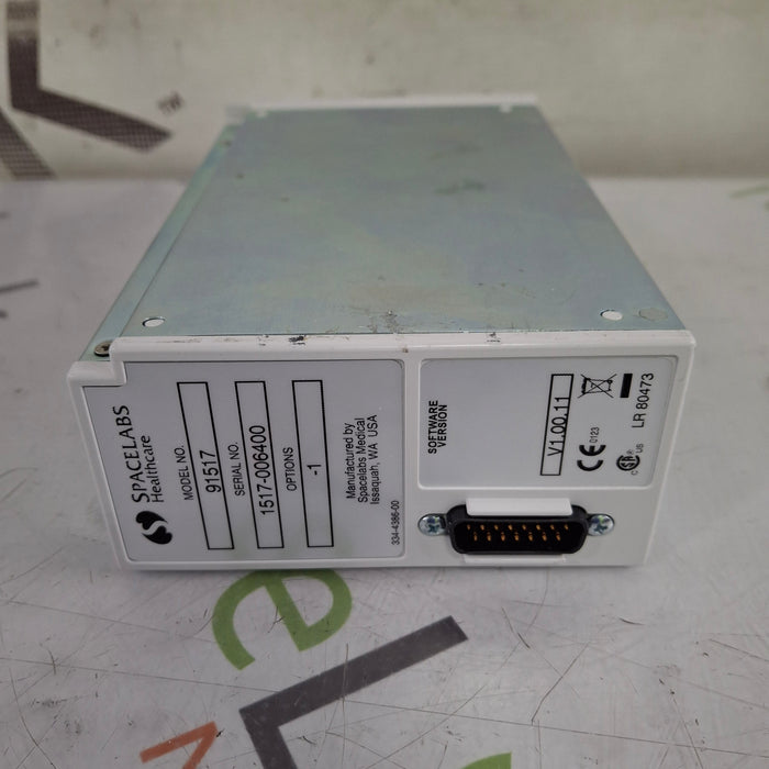 Spacelabs Healthcare Ultraview SL 91517 Multigas Analyzer
