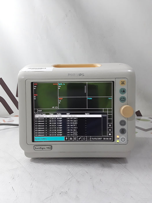 Philips Suresigns VS3 Vital Signs Monitor