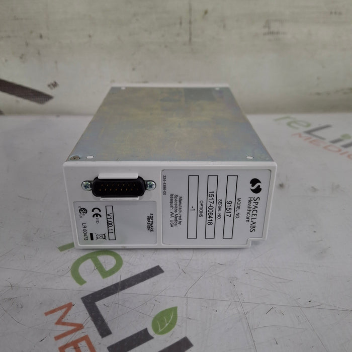 Spacelabs Healthcare Ultraview SL 91517 Multigas Analyzer