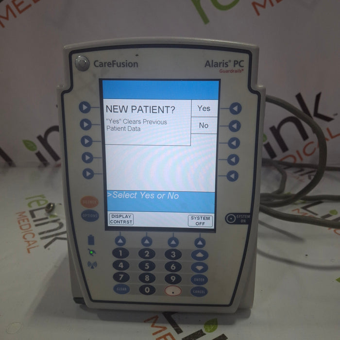 CareFusion Alaris 8015 Large Screen POC Infusion Pump