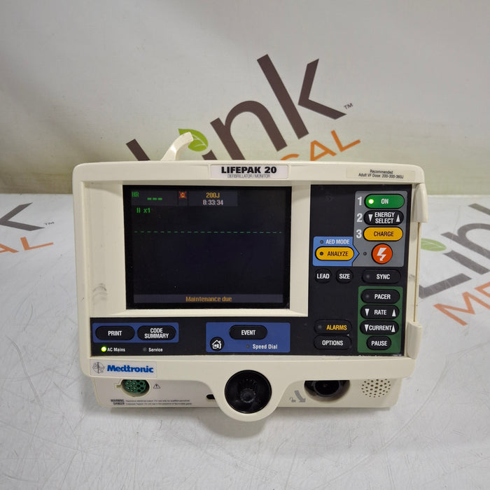 Physio-Control LifePak 20 Defibrillator