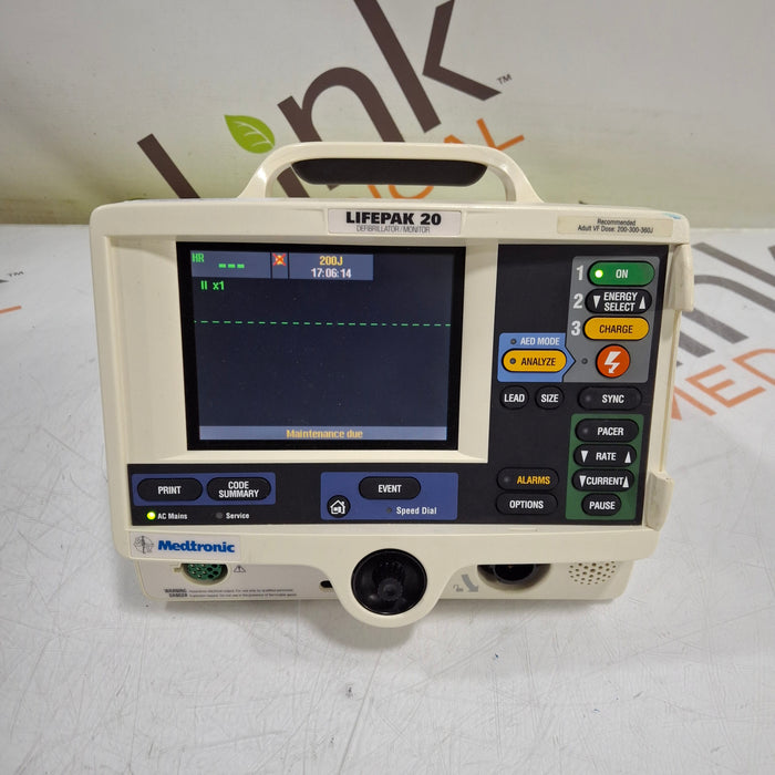 Physio-Control LifePak 20 Defibrillator