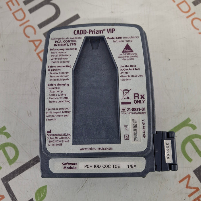 Smiths Medical CADD Prizm VIP Ambulatory Infusion Pump
