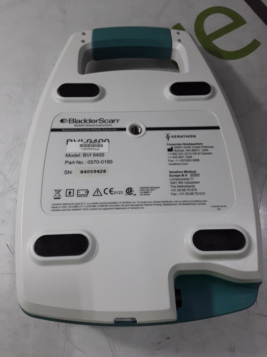Verathon Medical, Inc BVI 9400 Bladderscan