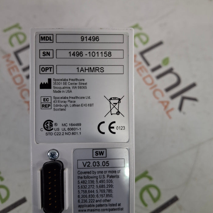 Spacelabs Healthcare 91496 Multiparameter Module