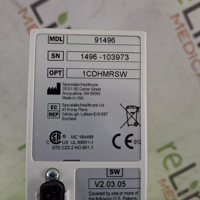 Spacelabs Healthcare 91496 Multiparameter Module
