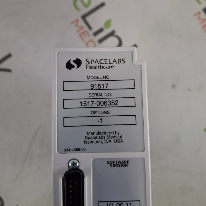 Spacelabs Healthcare Ultraview SL 91517 Multigas Analyzer