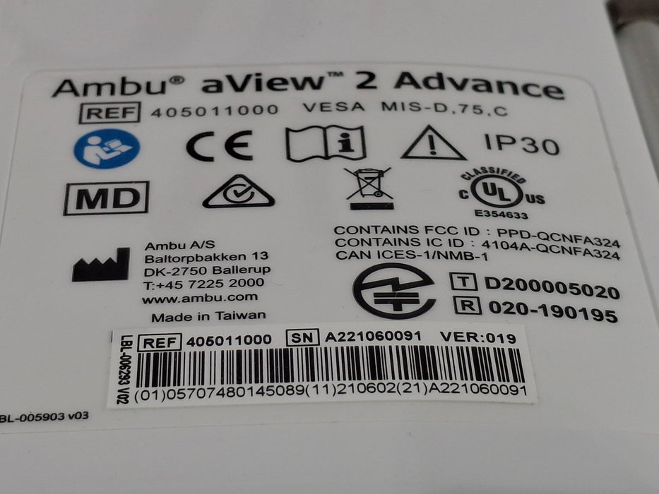 Ambu aView 2 Advance Monitor