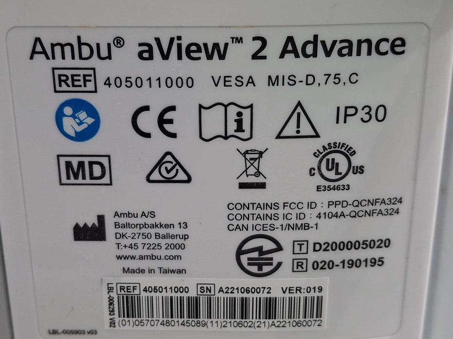 Ambu aView 2 Advance Monitor