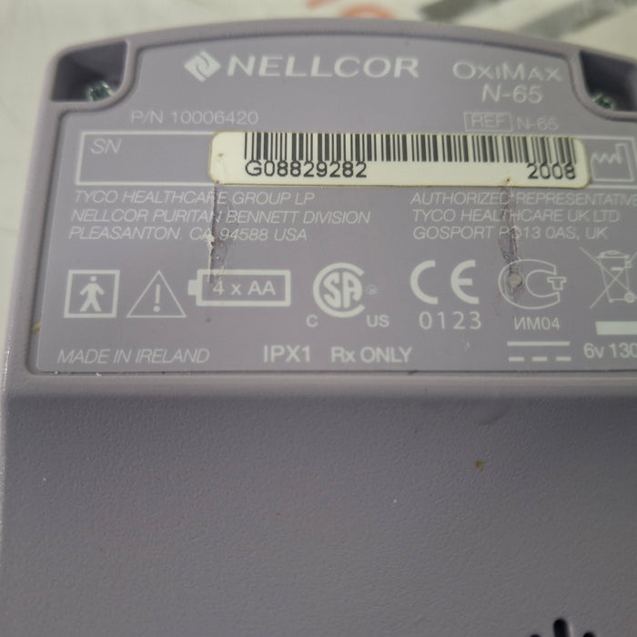 Nellcor Oximax N-65 Pulse Oximeter