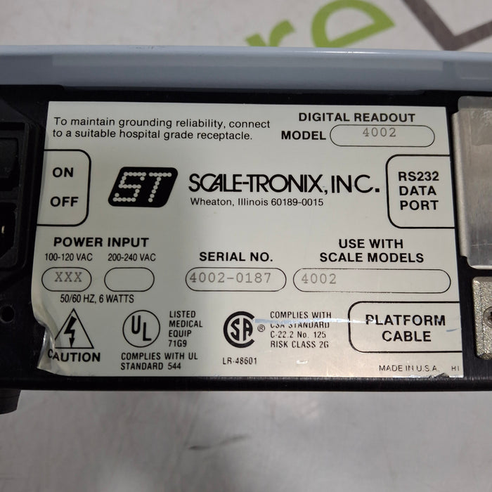 Scale-Tronix 4002 Digital Scale Readout