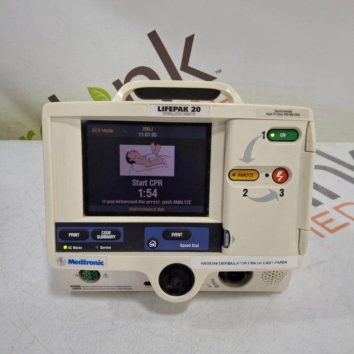Physio-Control LifePak 20 Defibrillator