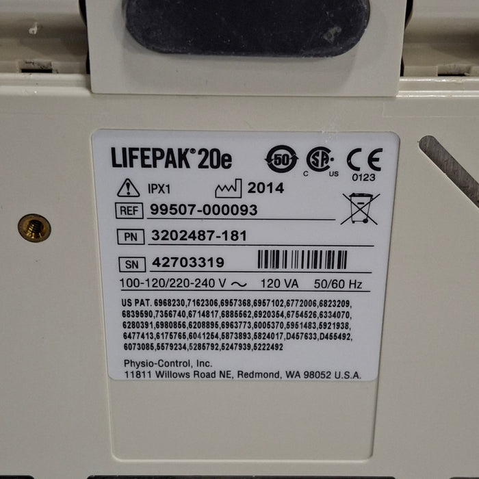 Physio-Control LifePak 20e Defibrillator