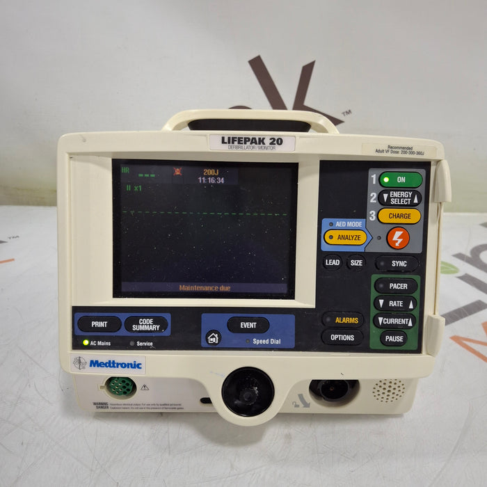Physio-Control LifePak 20 Defibrillator