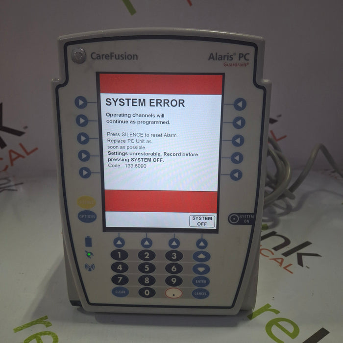 CareFusion Alaris 8015 Large Screen POC Infusion Pump