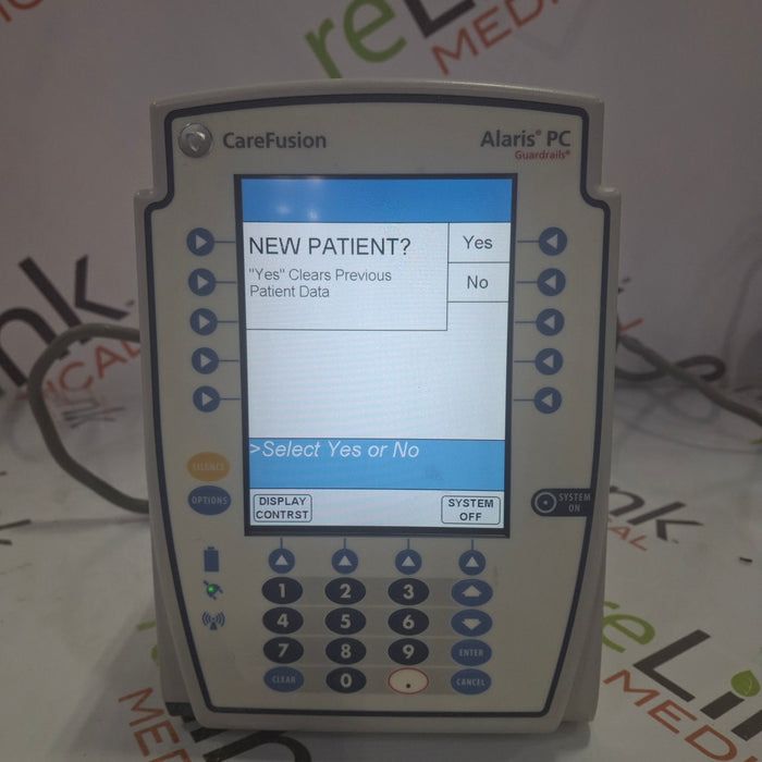 CareFusion Alaris 8015 Large Screen POC Infusion Pump