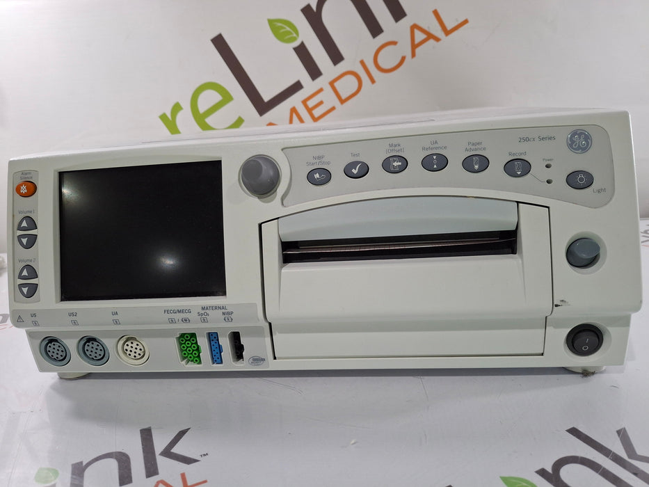 GE Healthcare Corometrics 250cx Series Model 259cx-a Fetal Monitor