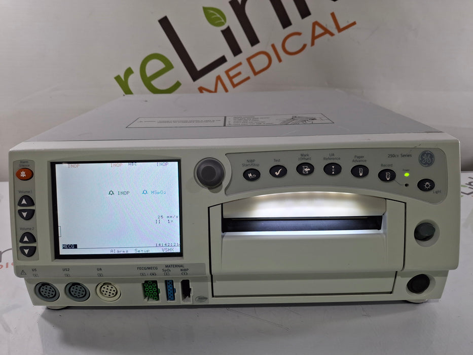 GE Healthcare Corometrics 250cx Series Model 259cx Fetal Monitor