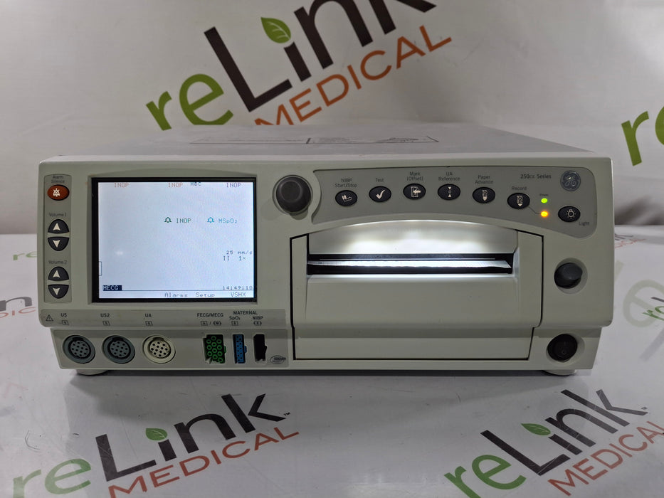 GE Healthcare Corometrics 250cx Series Model 259cx-a Fetal Monitor