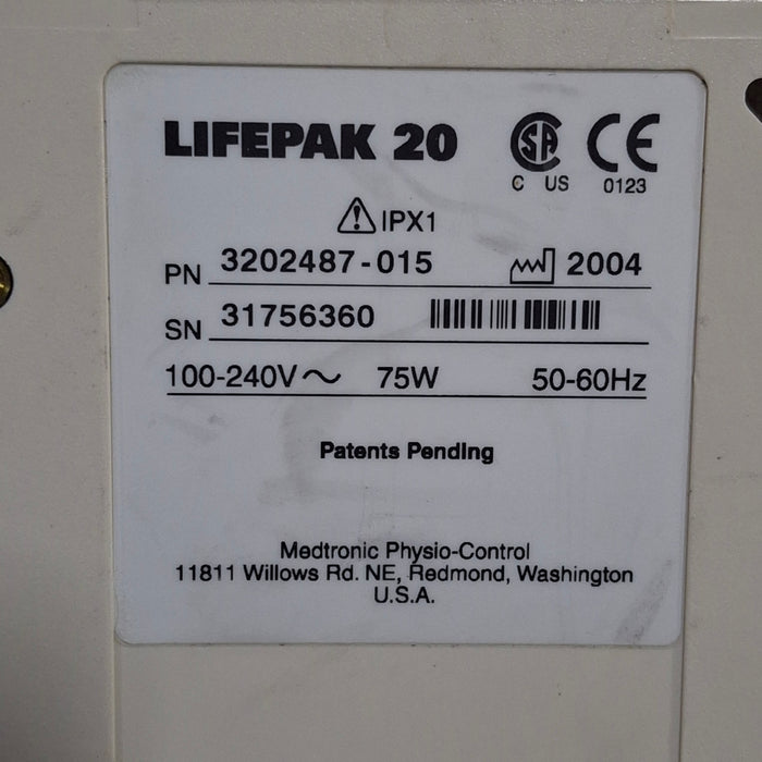Physio-Control LifePak 20 Defibrillator