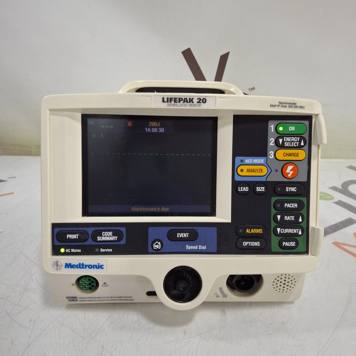 Physio-Control LifePak 20 Defibrillator
