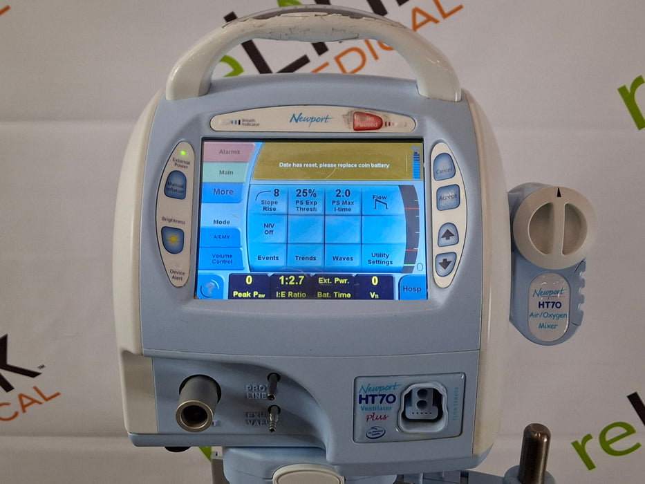Newport Medical HT70 Plus Ventilator