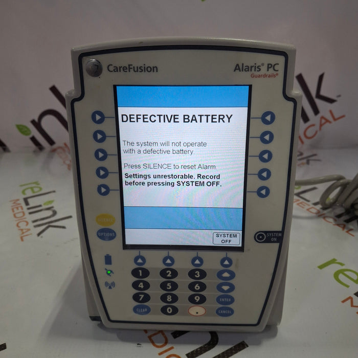 CareFusion Alaris 8015 Large Screen POC Infusion Pump