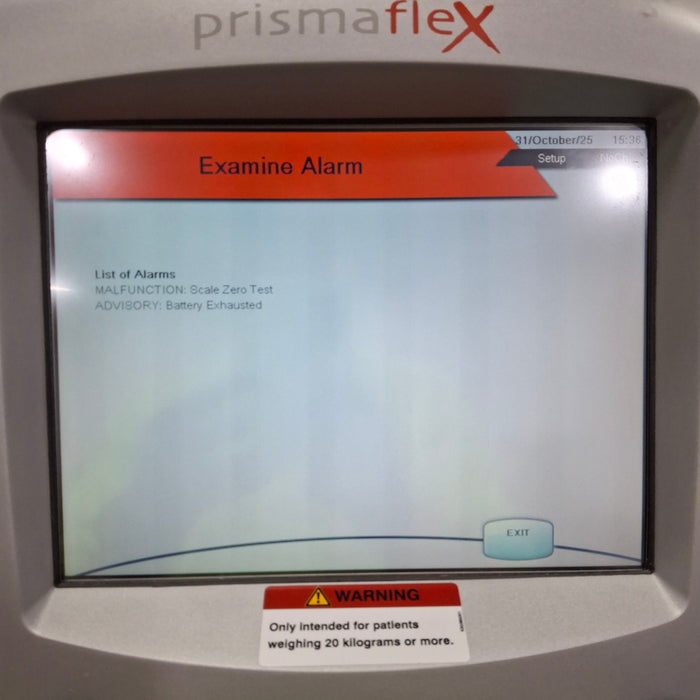 Gambro Prismaflex Dialysis Machine
