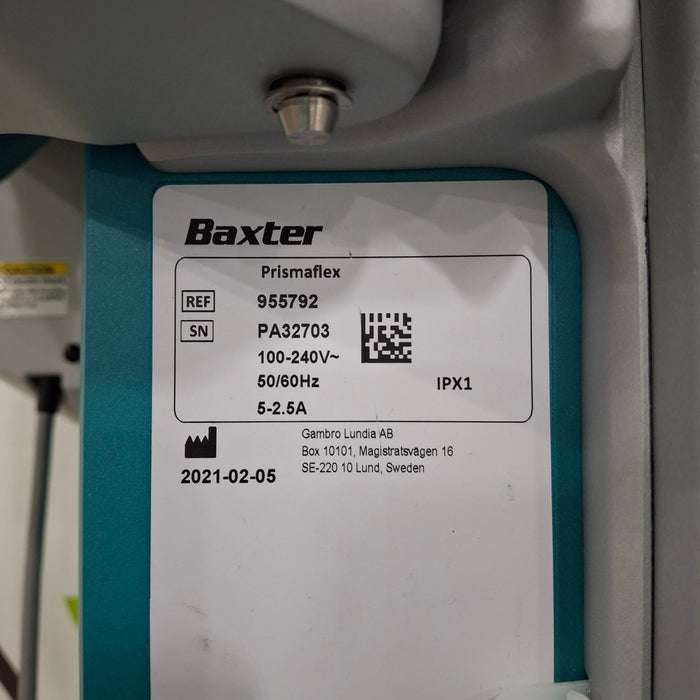 Gambro Prismaflex Dialysis Machine