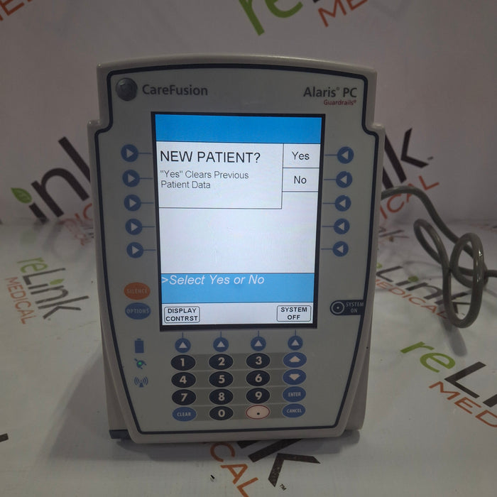 CareFusion Alaris 8015 Large Screen POC Infusion Pump
